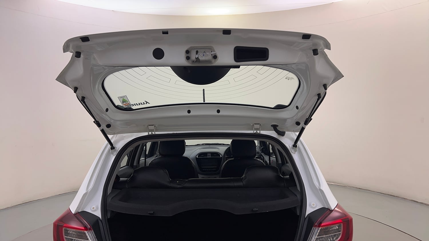 Used 2025 Tata Tiago XTA Petrol Automatic interior DICKY DOOR OPEN VIEW