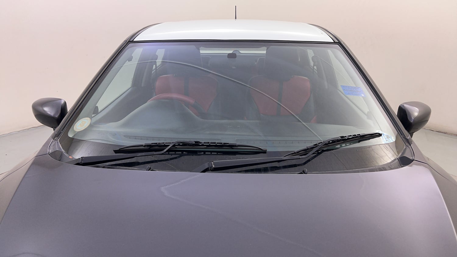 Used 2016 Maruti Suzuki Baleno Sigma 1.2 Petrol Manual exterior FRONT WINDSHIELD VIEW