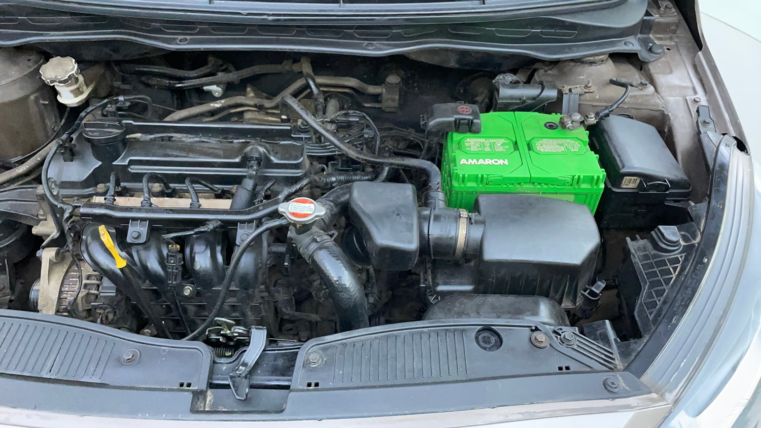 Used 2013 Hyundai i20 Asta 1.2 Petrol Manual engine ENGINE LEFT SIDE VIEW