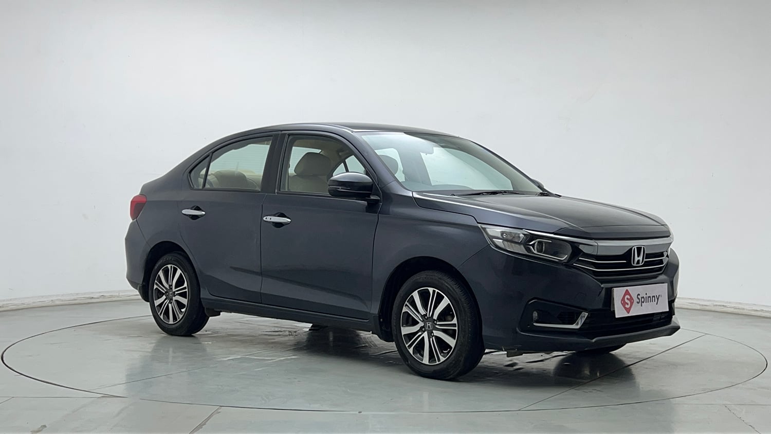 Used 2023 Honda Amaze VX 1.2 Petrol CVT Petrol Automatic exterior RIGHT FRONT CORNER VIEW