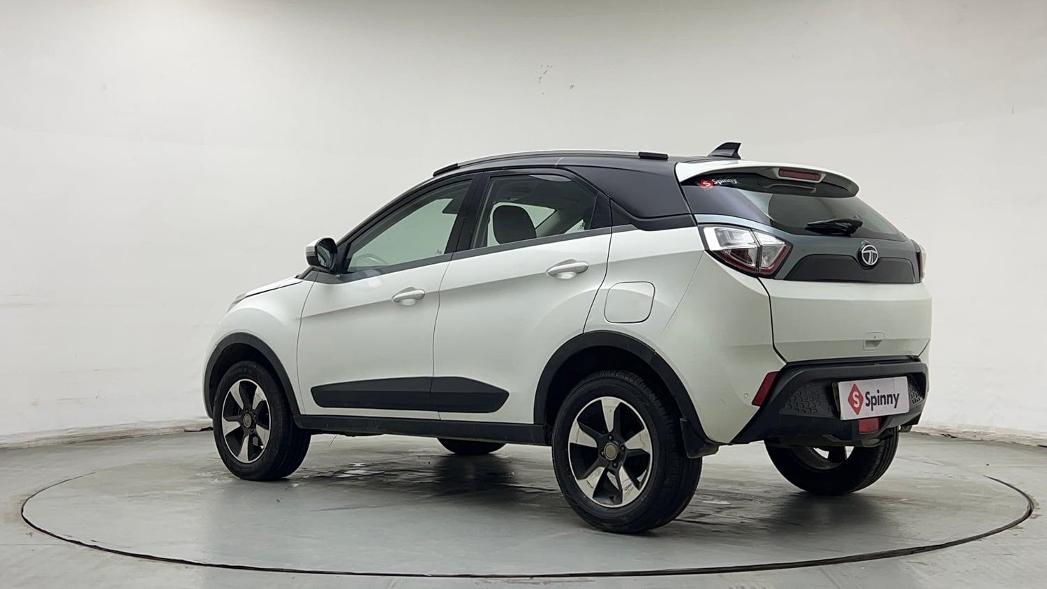 Used 2018 Tata Nexon XZA Plus Petrol Petrol Automatic exterior LEFT REAR CORNER VIEW