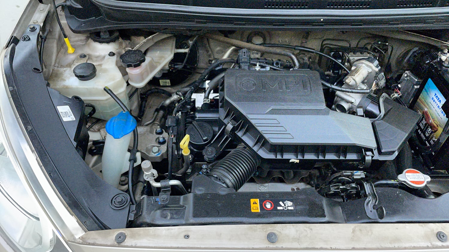 Used 2019 Hyundai Santro Sportz Petrol Manual engine ENGINE RIGHT SIDE VIEW