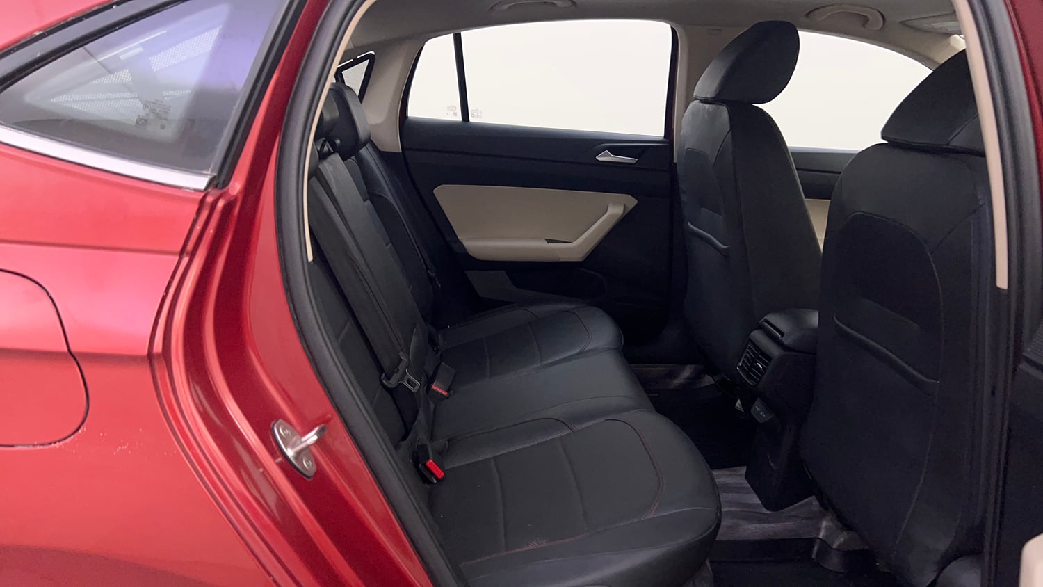 Used 2024 Volkswagen Virtus GT Plus 1.5 TSI EVO DSG Petrol Automatic interior RIGHT SIDE REAR DOOR CABIN VIEW