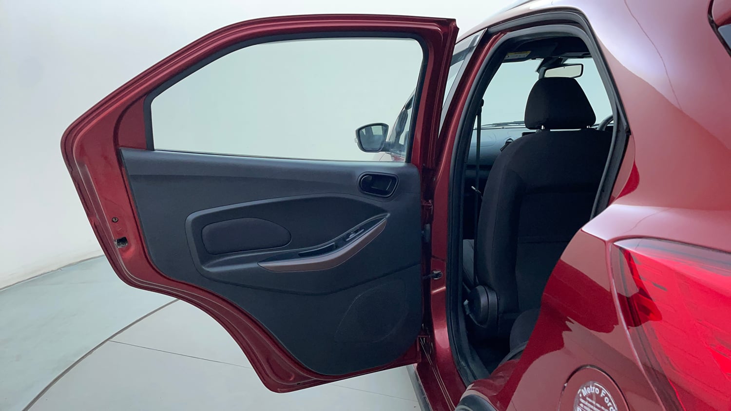 Used 2021 Ford Freestyle Titanium Plus 1.2 Ti-VCT Petrol Manual interior LEFT REAR DOOR OPEN VIEW