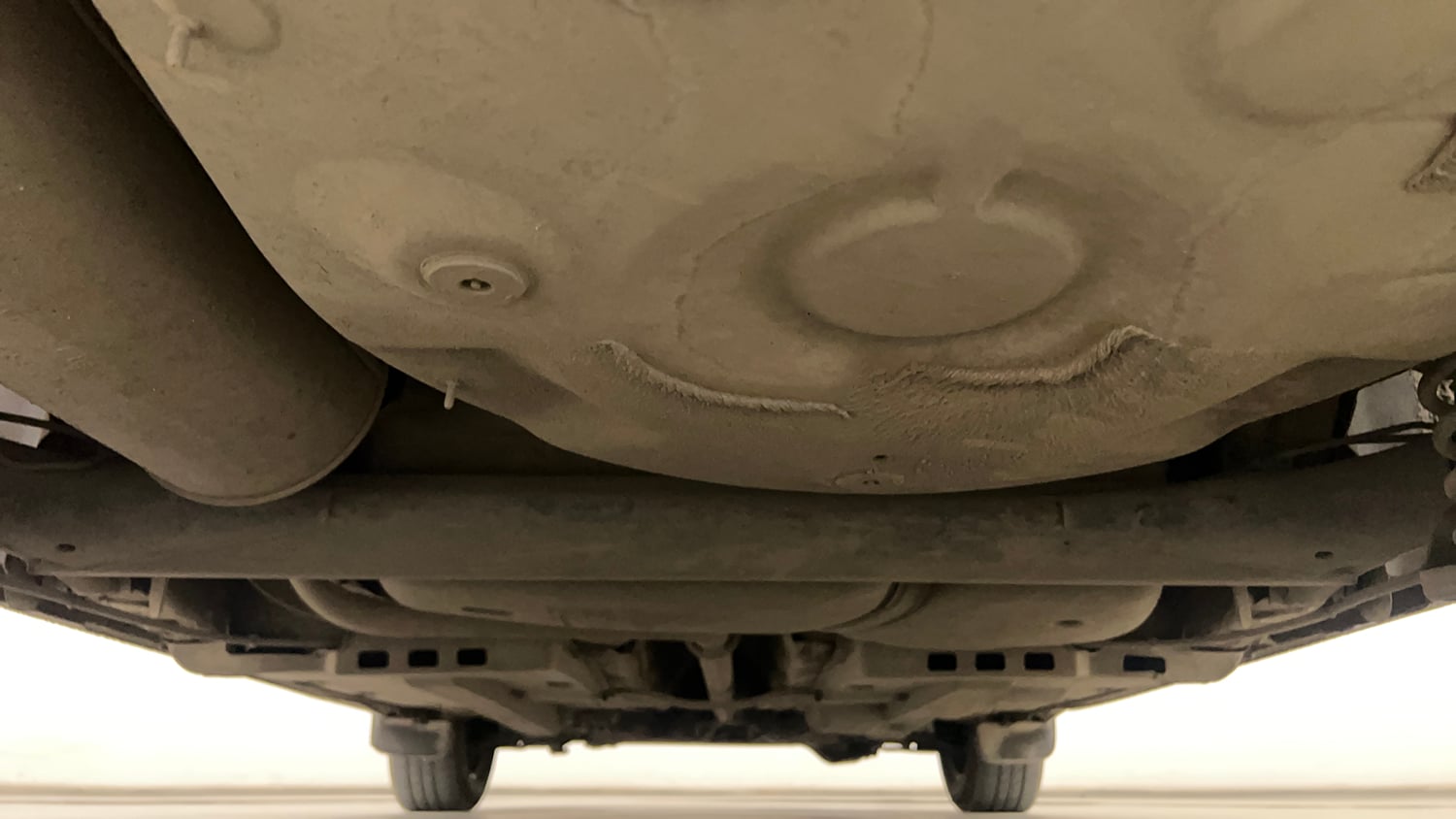 Used 2015 Volkswagen Polo Comfortline 1.5L (D) Diesel Manual extra REAR UNDERBODY VIEW (TAKEN FROM REAR)