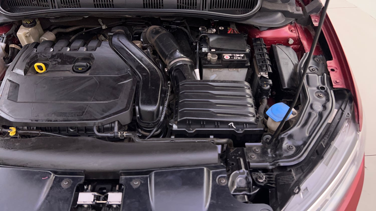 Used 2024 Volkswagen Virtus GT Plus 1.5 TSI EVO DSG Petrol Automatic engine ENGINE LEFT SIDE VIEW