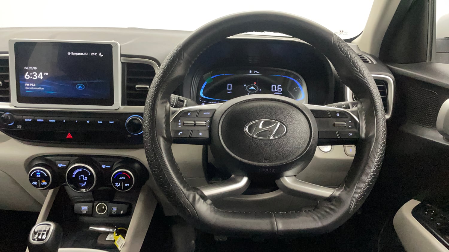 Used 2024 Hyundai Venue SX 1.2 Petrol Petrol Manual interior STEERING VIEW