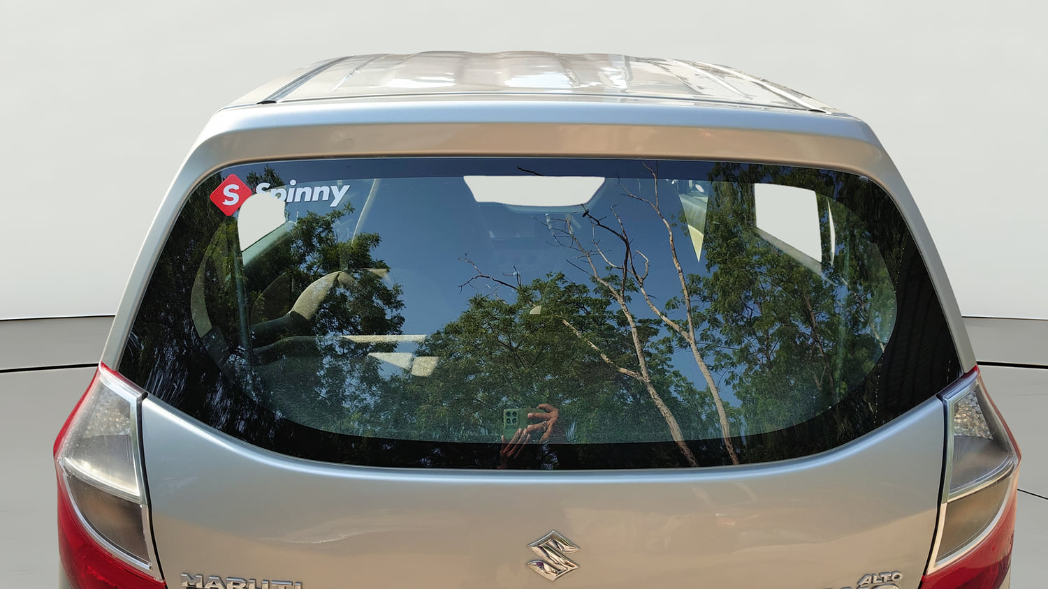 Used 2014 Maruti Suzuki Alto K10 VXi Petrol Manual exterior BACK WINDSHIELD VIEW