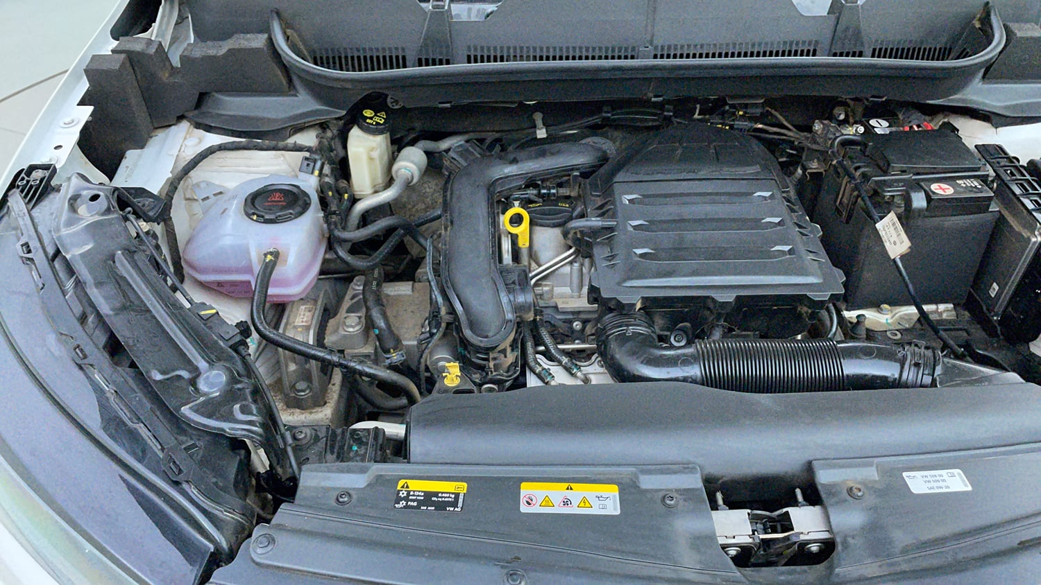 Used 2023 Skoda Kushaq Ambition 1.0L TSI MT Petrol Manual engine ENGINE RIGHT SIDE VIEW