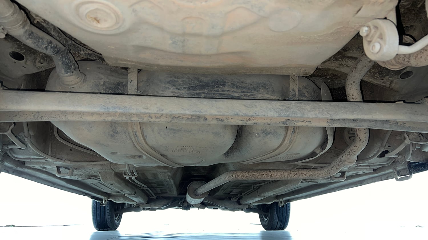 Used 2017 Maruti Suzuki Celerio VXi Petrol Manual extra REAR UNDERBODY VIEW (TAKEN FROM REAR)