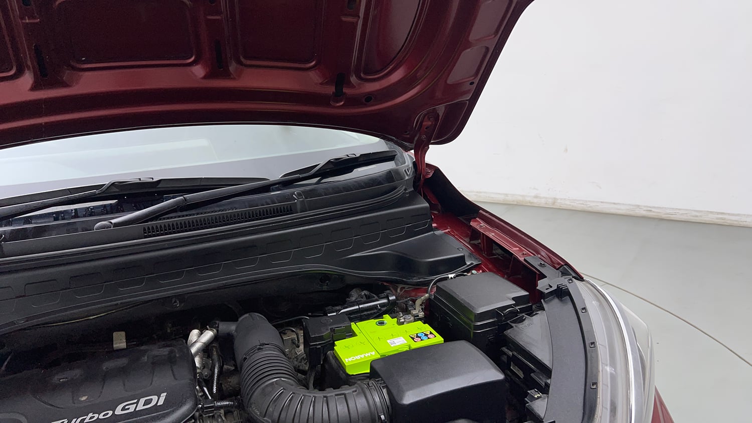 Used 2020 Kia Sonet GTX Plus 1.0 DCT Petrol Automatic engine ENGINE LEFT SIDE HINGE & APRON VIEW