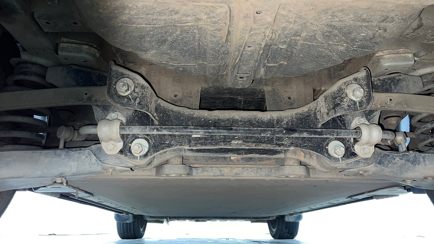Used 2023 BYD Atto 3 Extended Range Electric Automatic extra REAR UNDERBODY VIEW (TAKEN FROM REAR)