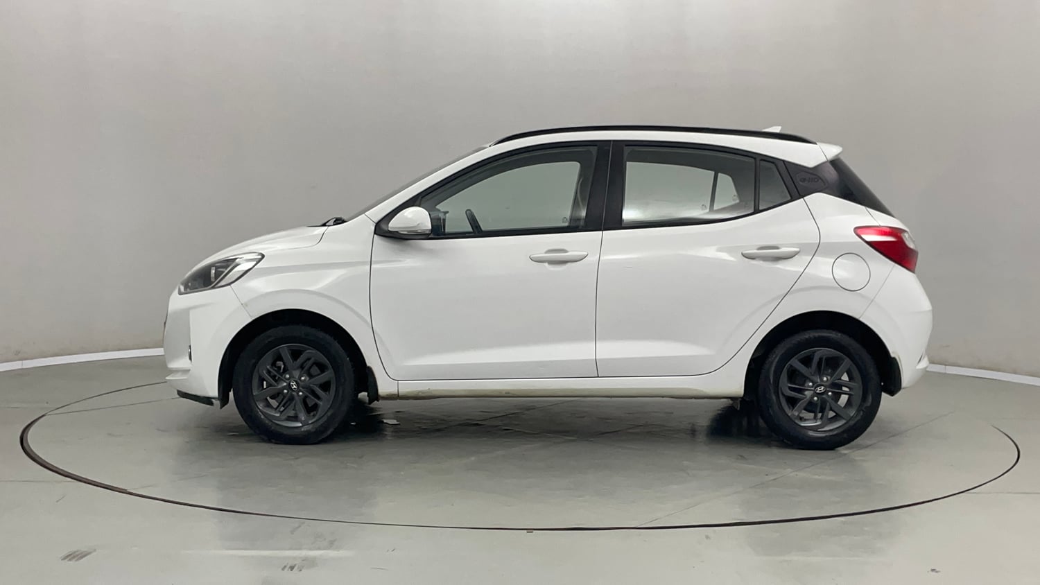 Used 2021 Hyundai Grand i10 Nios Sportz AMT 1.2 Kappa VTVT Petrol Automatic exterior LEFT SIDE VIEW