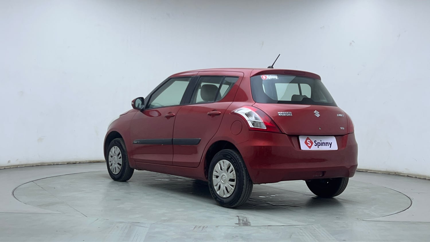 Used 2014 Maruti Suzuki Swift VXi Petrol Manual exterior LEFT REAR CORNER VIEW