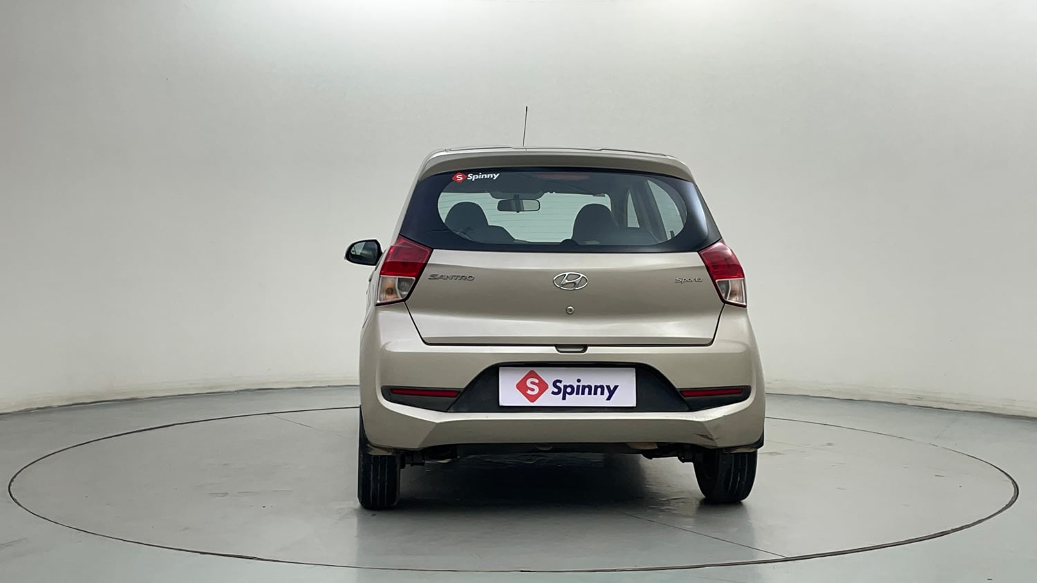 Used 2019 Hyundai Santro Sportz Petrol Manual exterior BACK VIEW