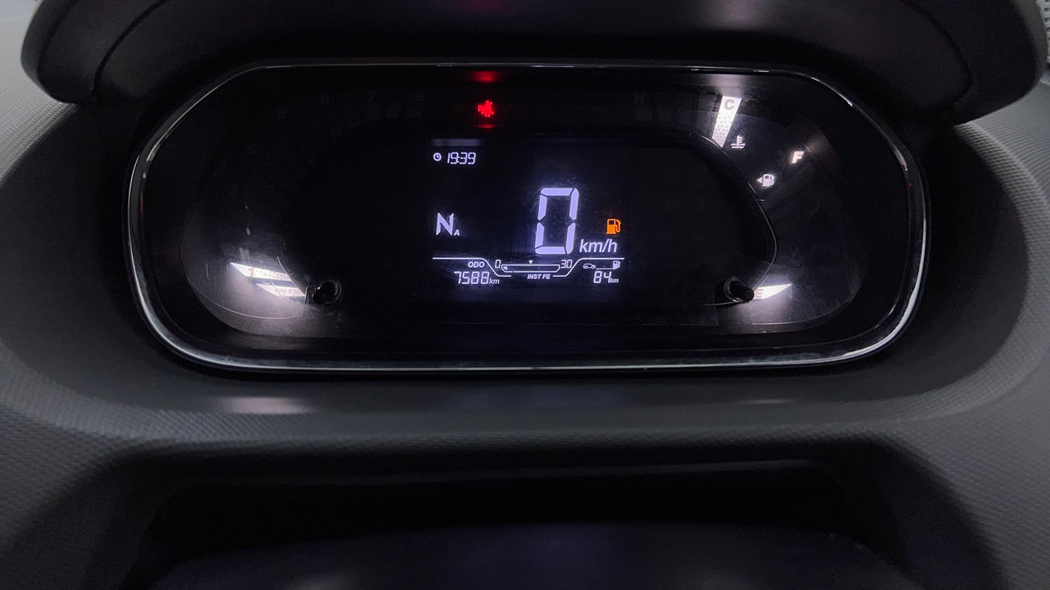 Used 2025 Tata Tiago XTA Petrol Automatic interior CLUSTERMETER VIEW