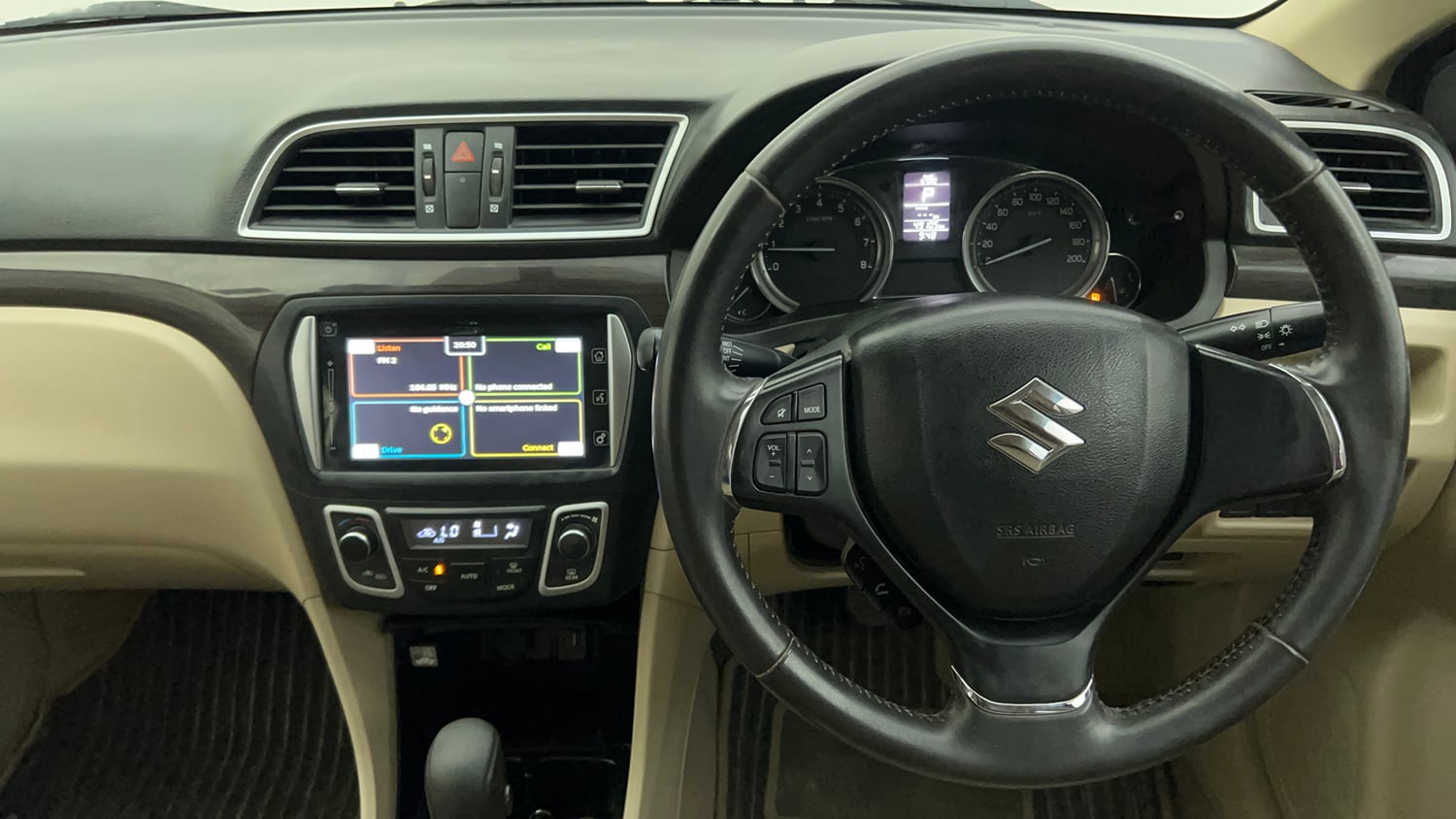 Used 2016 Maruti Suzuki Ciaz ZXi  AT Petrol Automatic interior STEERING VIEW