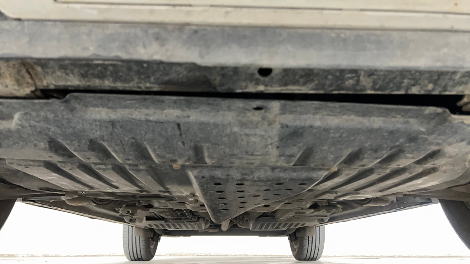 Used 2021 Tata Harrier XZ Diesel Manual extra FRONT LEFT UNDERBODY VIEW