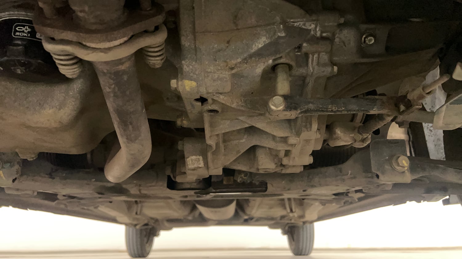 Used 2024 Maruti Suzuki Alto K10 VXi Petrol Manual extra FRONT LEFT UNDERBODY VIEW