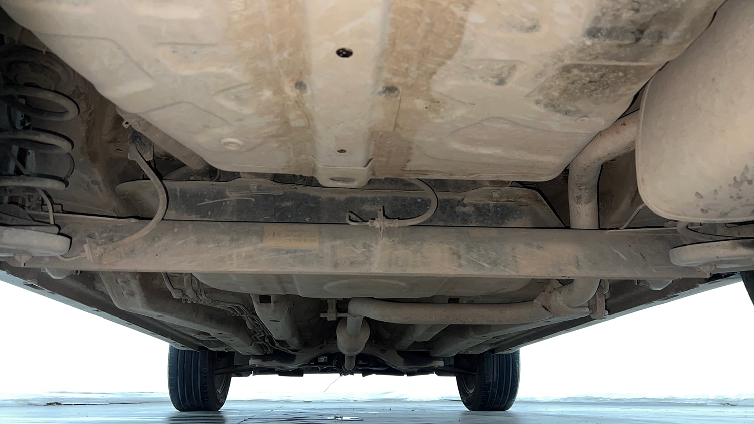 Used 2018 Tata Nexon XZA Plus Petrol Petrol Automatic extra REAR UNDERBODY VIEW (TAKEN FROM REAR)