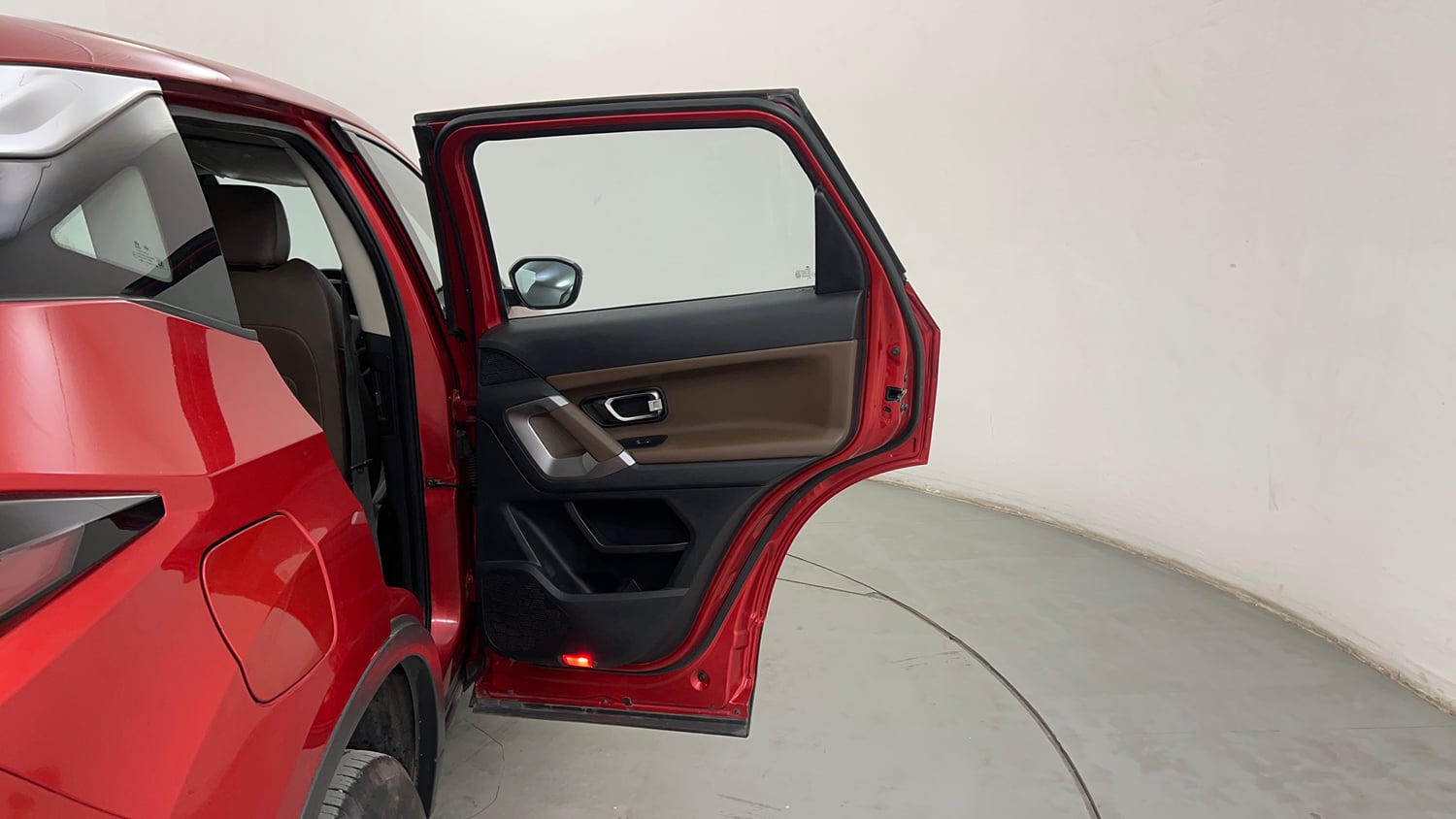 Used 2021 Tata Harrier XZ Diesel Manual interior RIGHT REAR DOOR OPEN VIEW