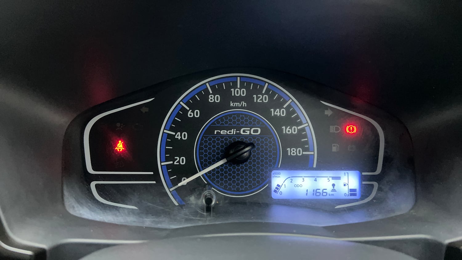 Used 2021 Datsun Redi-GO A Petrol Manual interior CLUSTERMETER VIEW