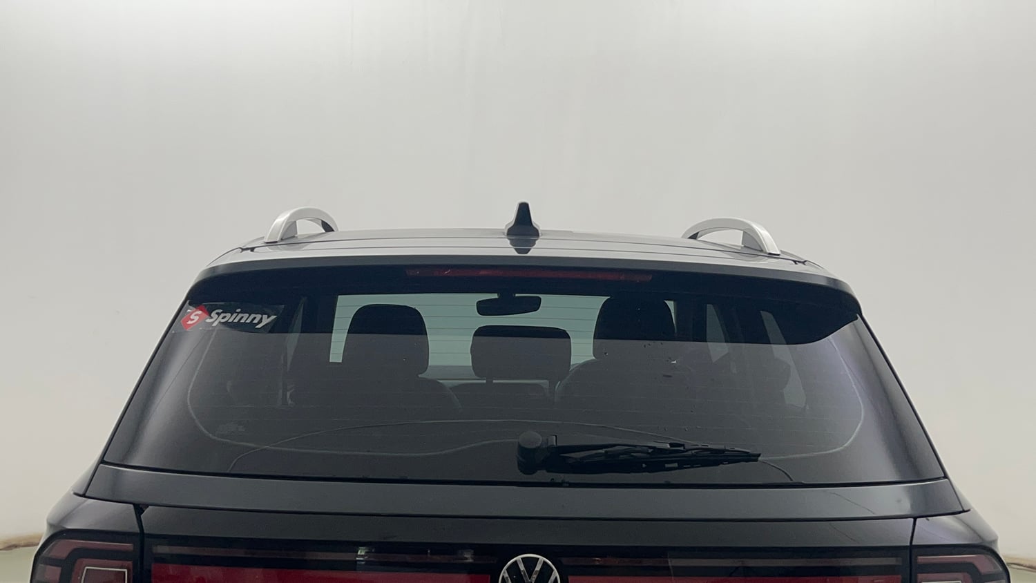 Used 2023 Volkswagen Taigun Topline 1.0 TSI MT Petrol Manual exterior BACK WINDSHIELD VIEW