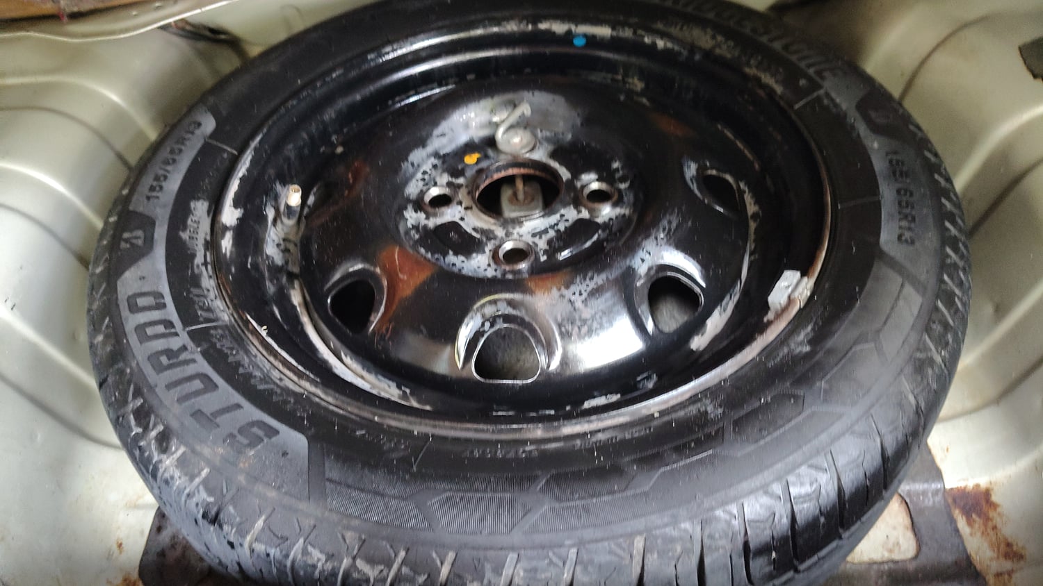 Used 2014 Maruti Suzuki Alto K10 VXi Petrol Manual tyres SPARE TYRE VIEW