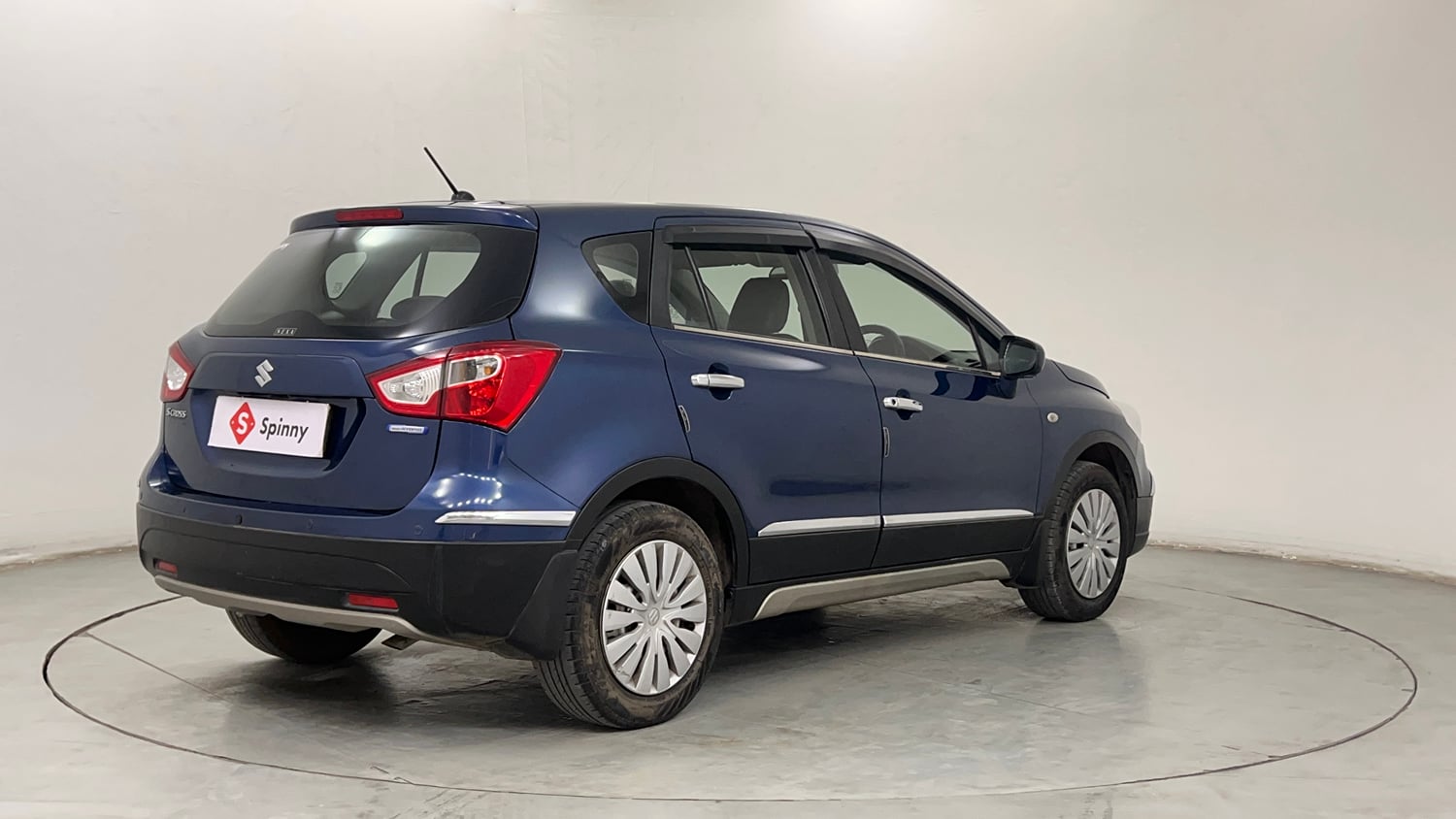Used 2022 Maruti Suzuki S-Cross Sigma Petrol Manual exterior RIGHT REAR CORNER VIEW