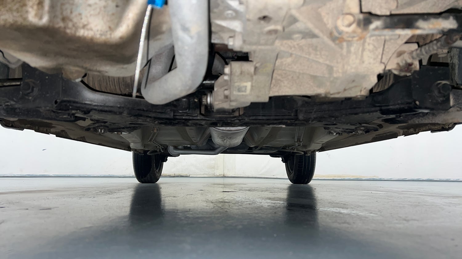 Used 2021 Maruti Suzuki S-Presso VXi Plus Petrol Manual extra FRONT LEFT UNDERBODY VIEW
