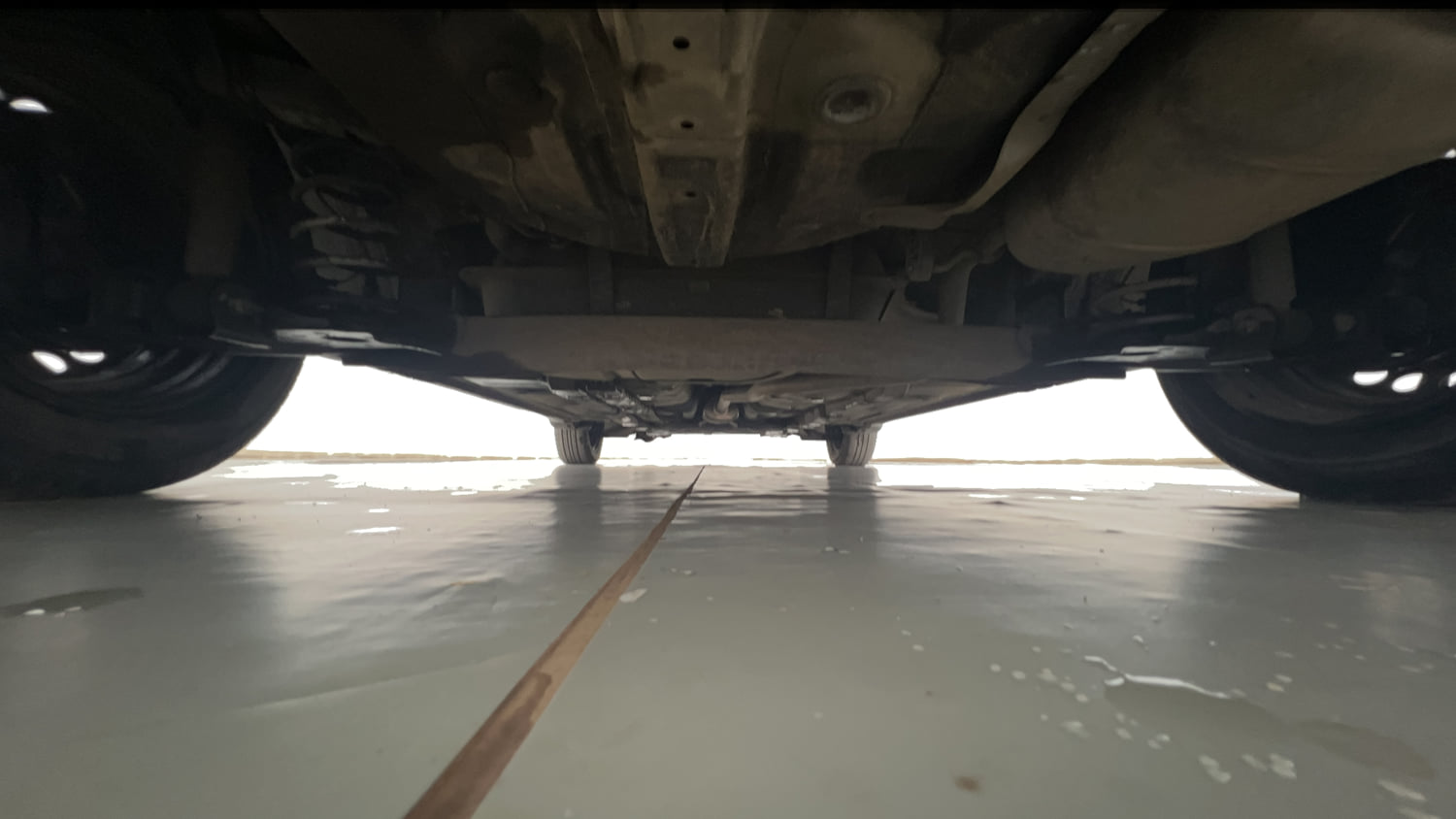 Used 2018 Hyundai Grand i10 Magna 1.2 Kappa VTVT Petrol Manual extra REAR UNDERBODY VIEW (TAKEN FROM REAR)