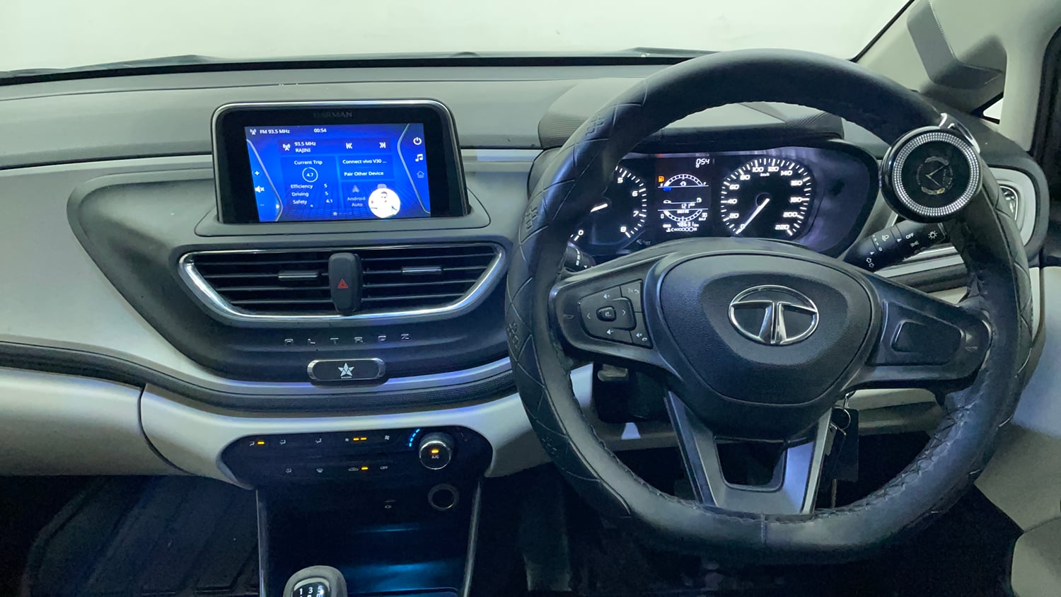 Used 2022 Tata Altroz XM Plus Petrol Petrol Manual interior STEERING VIEW
