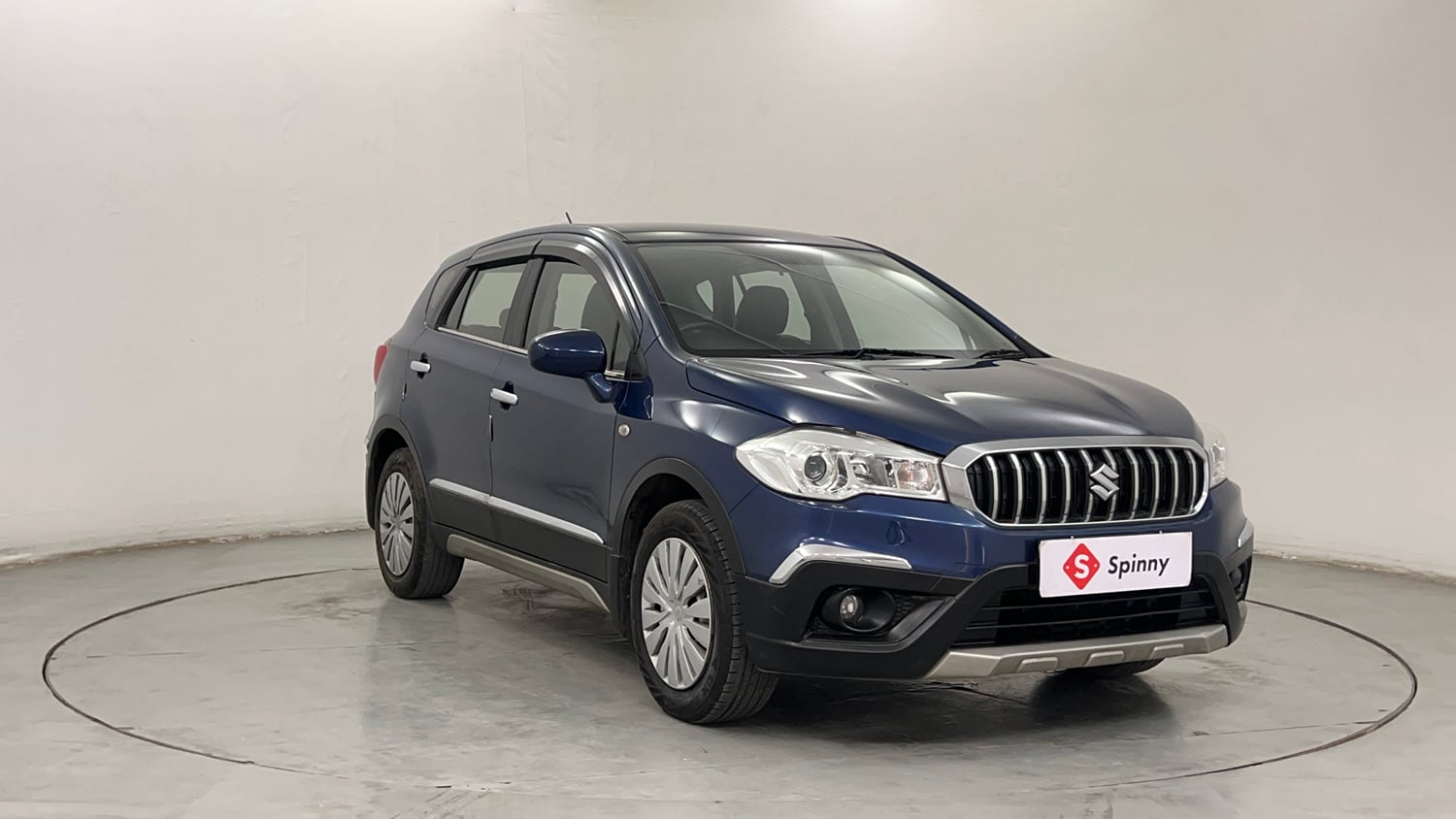 Used 2022 Maruti Suzuki S-Cross Sigma Petrol Manual exterior RIGHT FRONT CORNER VIEW