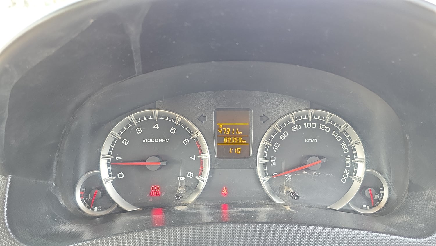 Used 2016 Maruti Suzuki Swift Dzire VXI Petrol Manual interior CLUSTERMETER VIEW