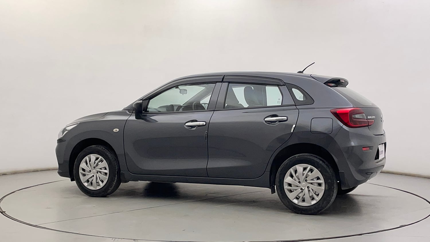 Used 2024 Maruti Suzuki Baleno Sigma MT Petrol Manual exterior LEFT REAR CORNER VIEW