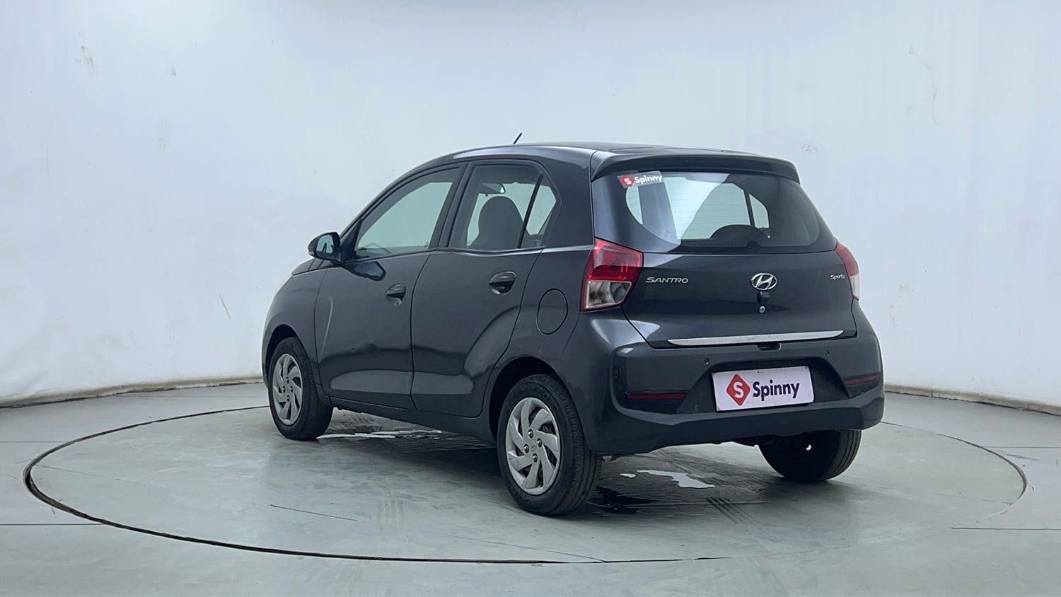 Used 2020 Hyundai Santro Sportz AMT Petrol Automatic exterior LEFT REAR CORNER VIEW