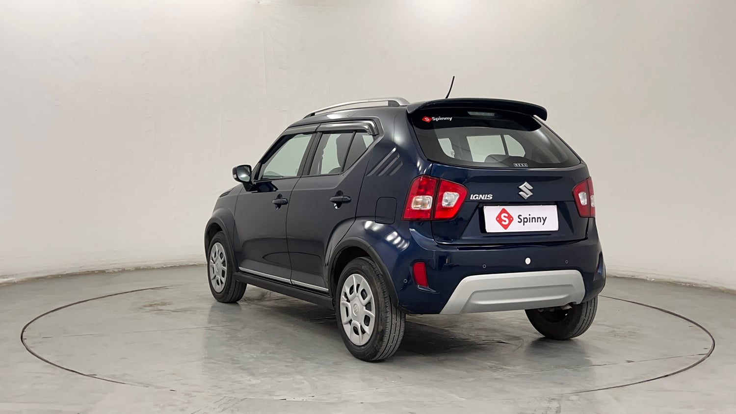 Used 2022 Maruti Suzuki Ignis Delta 1.2 AMT Petrol Automatic exterior LEFT REAR CORNER VIEW
