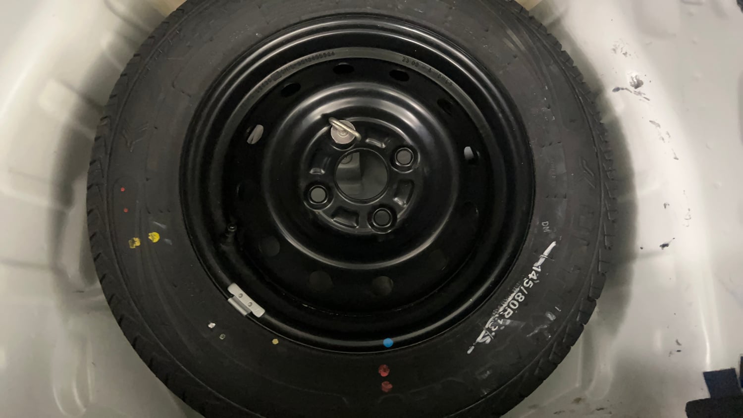 Used 2024 Maruti Suzuki Alto K10 VXi Petrol Manual tyres SPARE TYRE VIEW