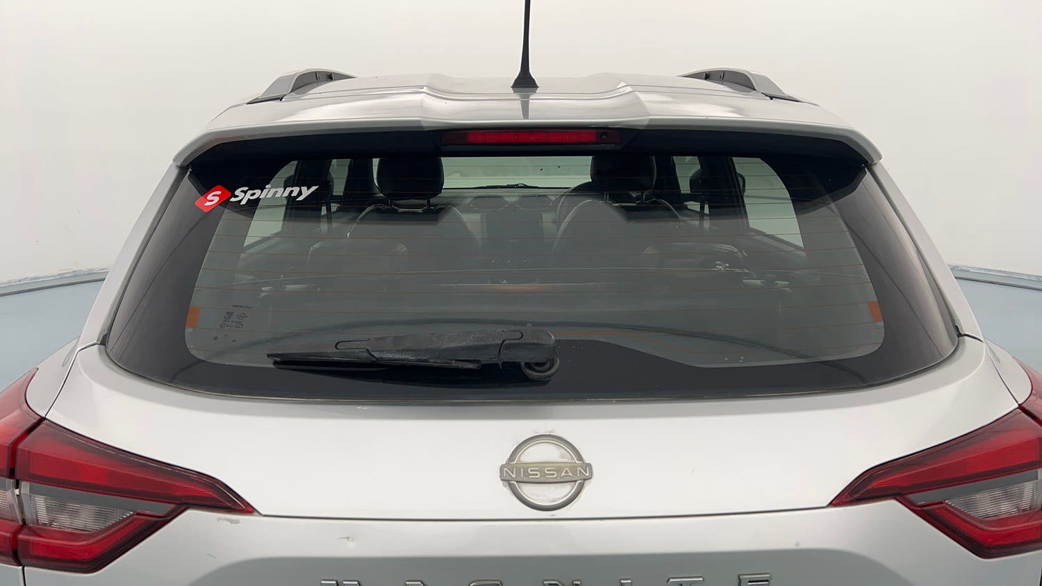 Used 2021 Nissan Magnite XL Petrol Manual exterior BACK WINDSHIELD VIEW