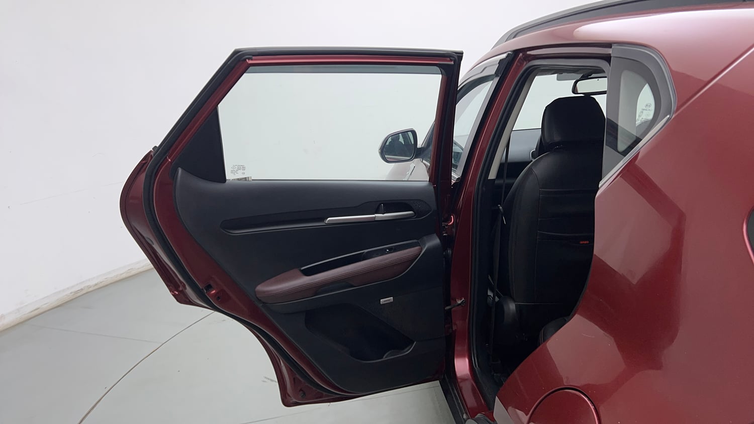 Used 2020 Kia Sonet GTX Plus 1.0 DCT Petrol Automatic interior LEFT REAR DOOR OPEN VIEW