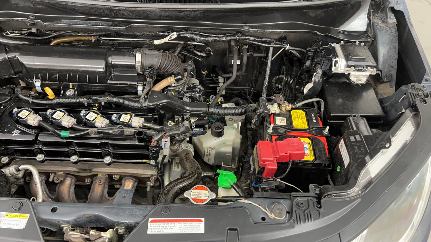 Used 2022 Maruti Suzuki Ignis Delta 1.2 AMT Petrol Automatic engine ENGINE LEFT SIDE VIEW