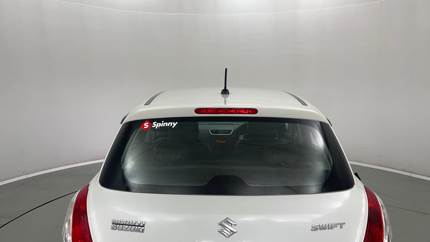 Used 2013 Maruti Suzuki Swift VXi Petrol Manual exterior BACK WINDSHIELD VIEW