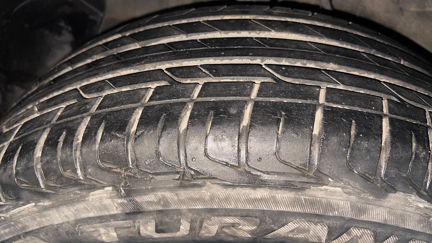 Used 2019 Tata Nexon XZA Plus Petrol Petrol Automatic tyres RIGHT REAR TYRE TREAD VIEW