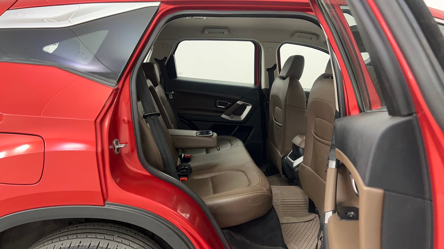 Used 2021 Tata Harrier XZ Diesel Manual interior RIGHT SIDE REAR DOOR CABIN VIEW