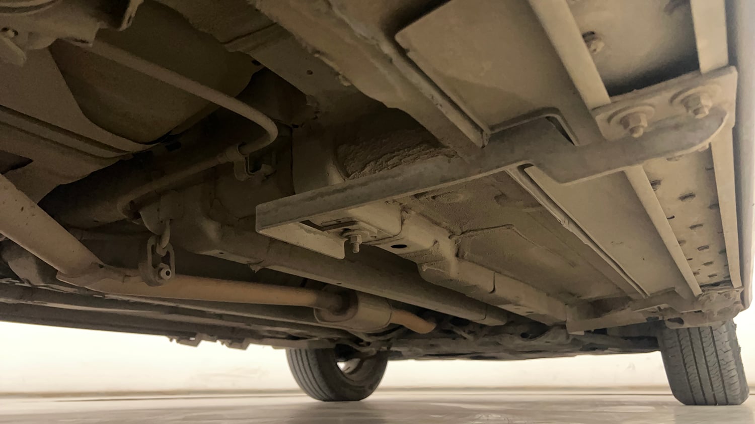 Used 2019 Hyundai Creta SX 1.6 AT Petrol Petrol Automatic extra REAR RIGHT UNDERBODY VIEW