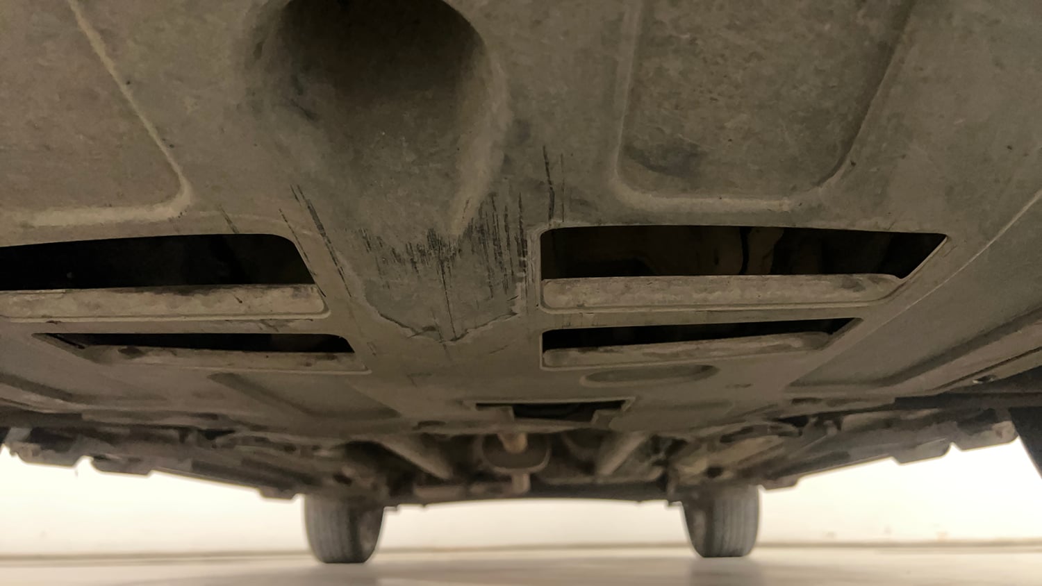 Used 2019 Hyundai Creta SX 1.6 AT Petrol Petrol Automatic extra FRONT LEFT UNDERBODY VIEW