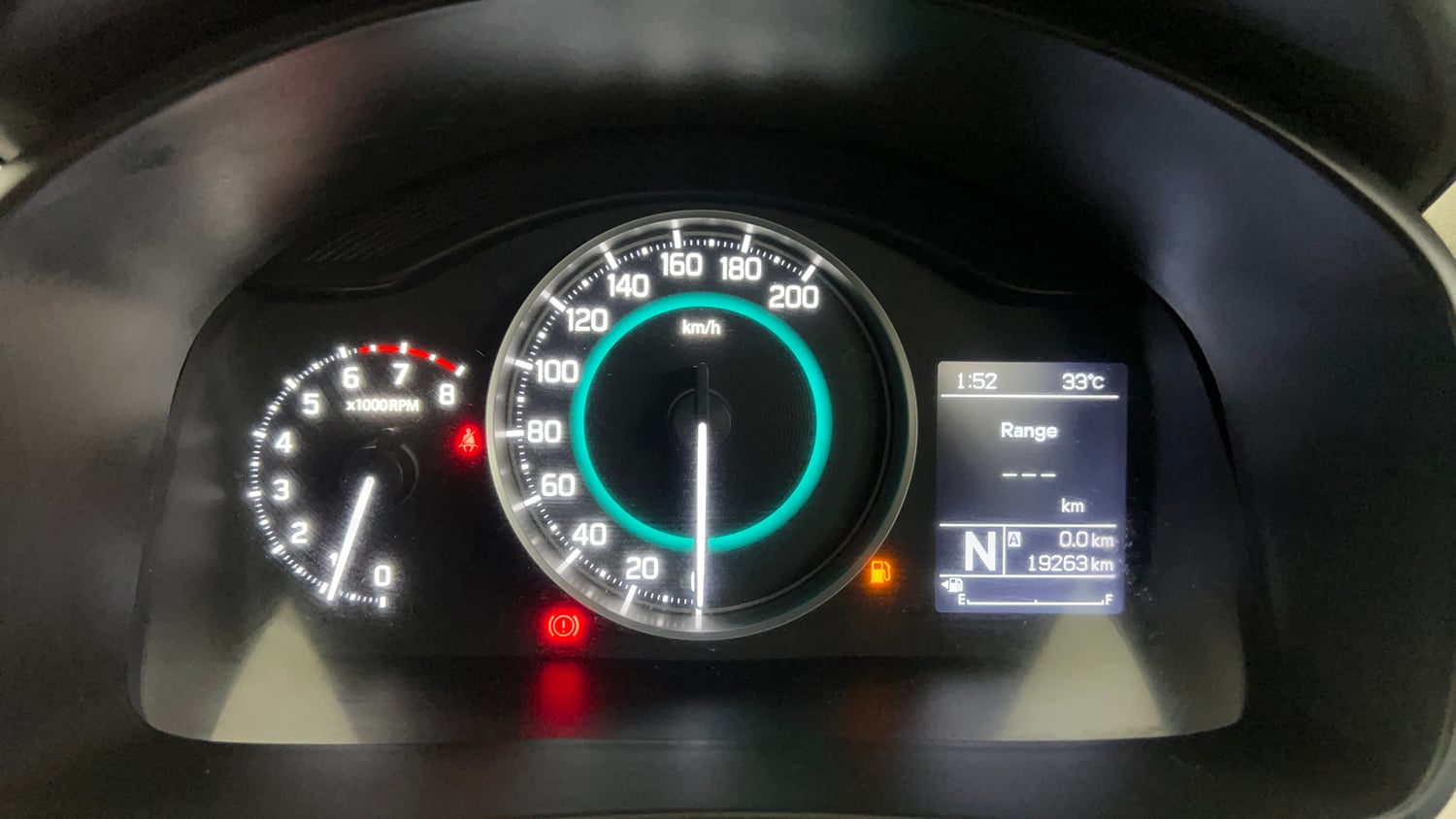 Used 2022 Maruti Suzuki Ignis Delta 1.2 AMT Petrol Automatic interior CLUSTERMETER VIEW