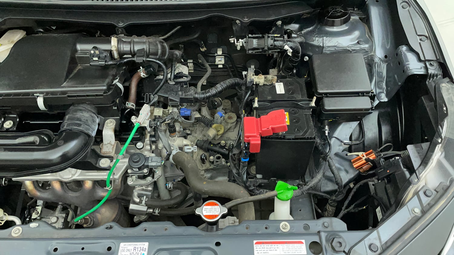 Used 2024 Maruti Suzuki Baleno Sigma MT Petrol Manual engine ENGINE LEFT SIDE VIEW