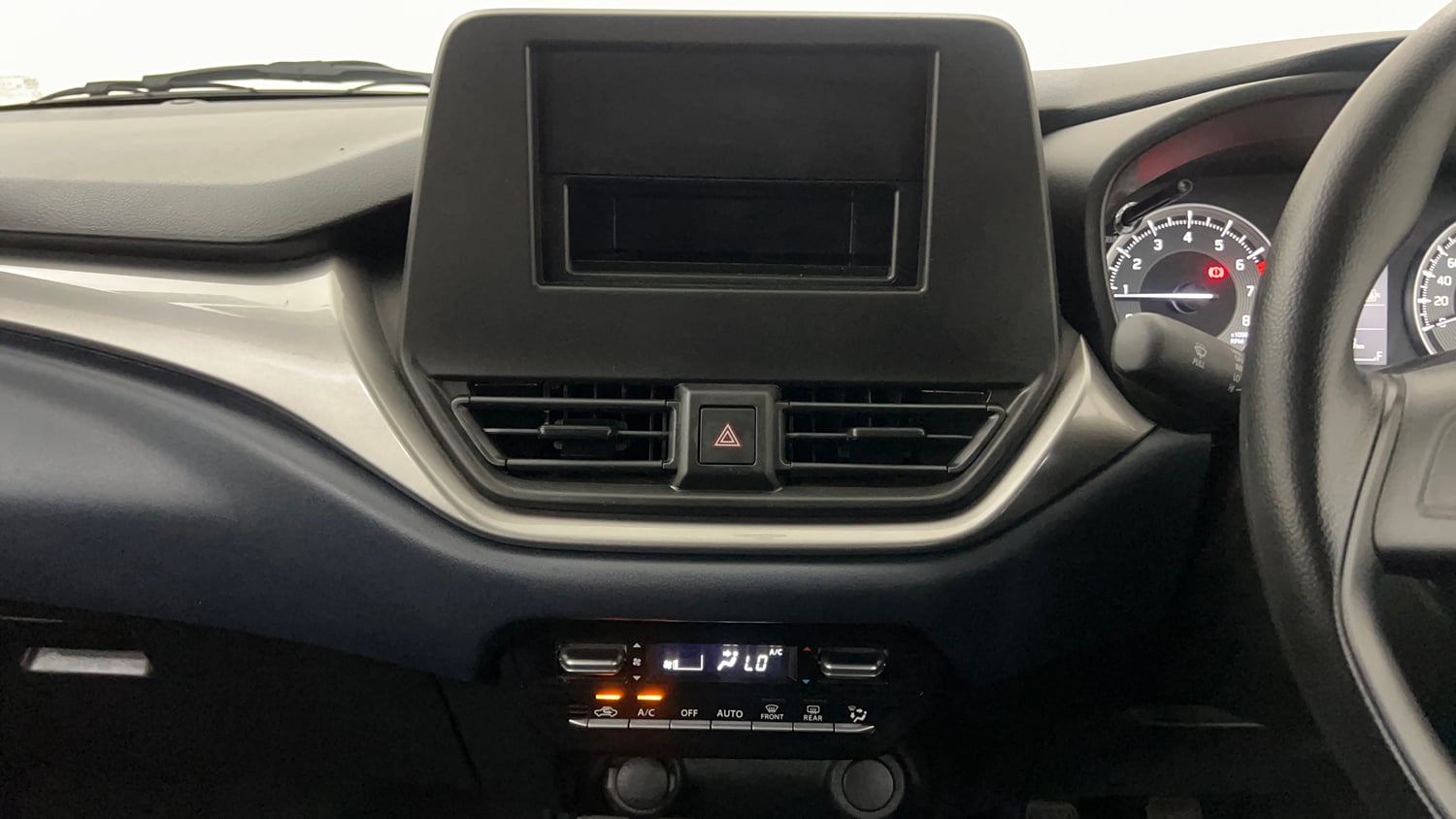 Used 2026 Maruti Suzuki Baleno Sigma MT Petrol Manual interior MUSIC SYSTEM & AC CONTROL VIEW