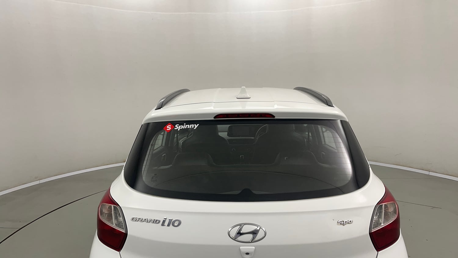 Used 2021 Hyundai Grand i10 Nios Sportz AMT 1.2 Kappa VTVT Petrol Automatic exterior BACK WINDSHIELD VIEW